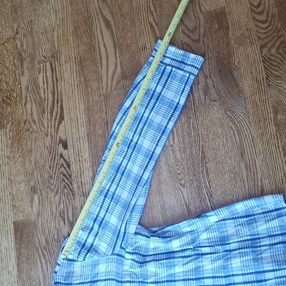 (XL) Cotton Ginny Snap Button Up To Adjustable Sleeves Plaid Print Prairie - Picture 6 of 9